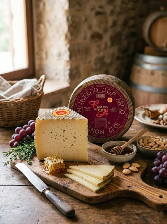 Queso Manchego Campo Tierra — oveja manchega