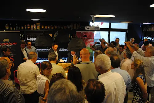 Exibición de productos gourmet españoles Exibición de productos gourmet españoles