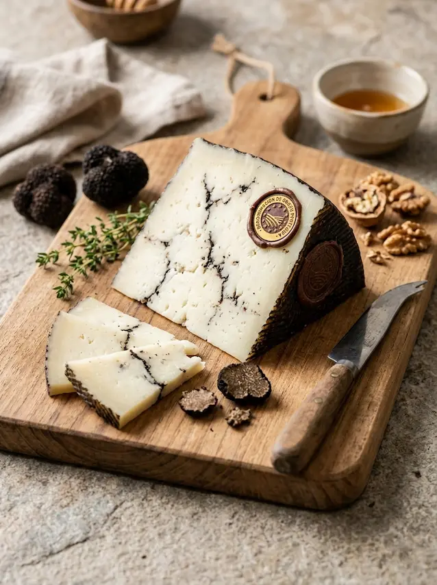 Queso de Oveja con Trufa Negra Campo Tierra