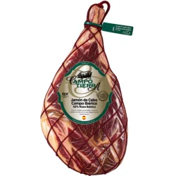 JAMÓN DE CEBO DE CAMPO 50% RAZA IBÉRICA DESHUESADO MONDON CAMPO TIERRA, PZA 5,7KG APROX