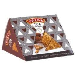 GALLETAS TRIAS TRIANGLE MILK CHOCO 100g