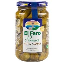 PEPINILLOS FINOS RECETA ALEMANA EL FARO 350 GR