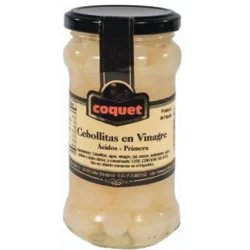 CEBOLLITAS BLANCAS EN VINAGRE COQUET 290 GR