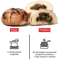 BAOZI KOREANO DE SETAS TARTUFATA WAN RUN BOLSA 50 UND