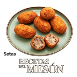 CROQUETAS DE SETAS 35G, BOLSA 500G AF