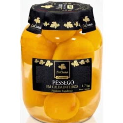 PESSEGO EM CALDA ENTEIROS LA CUNA 1.7 KG
