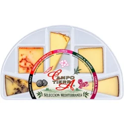 QUESOS SELECCION MEDITERRANEA CAMPO TIERRA BANDEJA 200 G