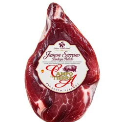 JAMÓN SERRANO BODEGA DESHUESADO PULIDO CAMPO TIERRA  PZA 5,7KG APROX