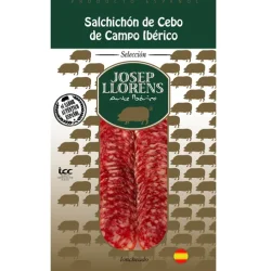 SALCHICHÓN IBÉRICO CEBO LONCH JOSEP LLORENS 75 GR C/P