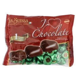 LA SUISSA CUORI PISTACCHIO 1 KG CRT 8 PZ