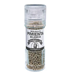 MOLINILLO PIMIENTA BLANCA EN GRANO CHIQUILIN 50 G