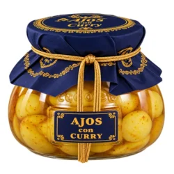 AJOS EN ACEITE CON CURRY COQUET GOURMET 240 GR