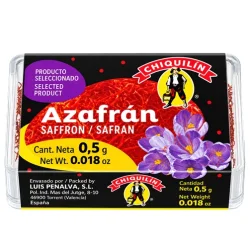 ESTUCHE AZAFRÁN EN HEBRA CHIQUILIN 0,5 G