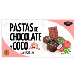 PASTAS «LAS COQUETAS» CON COCO Y CACAO EL MESIAS 100 GR