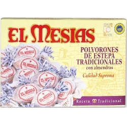 POLVORON DE ALMENDRA ENVOLTURA MOÑO EL MESIAS 100 GR