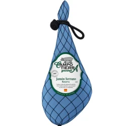 JAMÓN SERRANO RESERVA CAMPO TIERRA PZA 8 KG APROX