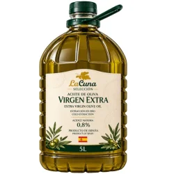 ACEITE DE OLIVA VIRGEN EXTRA SELECCION LA CUNA PET. 5 L