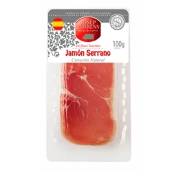 JAMÓN SERRANO LONCHEADO JOSEP LLORENS 100 GR