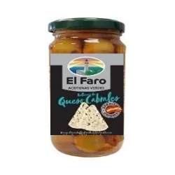 ACEIRTUNA MANZANILLA RELLENA CON QUESO EL FARO 235 GR