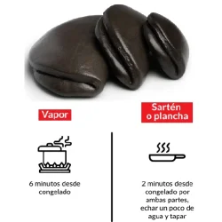 BAO NEGRO 60GR WAN RUN BANDEJA 25 UND