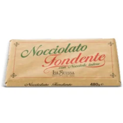 LA SUISSA BLOCK NOCCIOLATO FONDENTE 480G CRT 10PZ