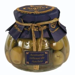 ACEITUNA RELLENA DE ANCHOA COQUET GOURMET 240 GR