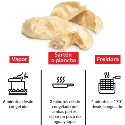 GYOZA DE LANGOSTINO WAN RUN BANDEJA 20 UND