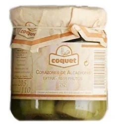 CORAZONES DE ALCACHOFA 10/15 COQUET 400GR