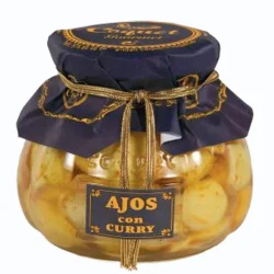 AJOS EN ACEITE CON CURRY COQUET GOURMET 240 GR