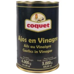 AJOS EN VINAGRE COQUET LATA 5KG
