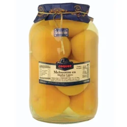 MELOCOTÓN ENTERO ALMÍBAR COQUET GOURMET 3900 GR