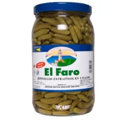 PEPINILLO MEDIANO EN VINAGRE DE VINO EL FARO 3800 GR