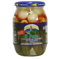 BANDERILLA DULCES CON TROZO DE PEPINILLO EL FARO 800 GR