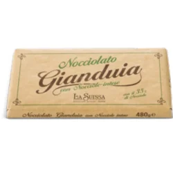 LA SUISSA BLOCK NOCCIOLATO GIANDUIA 480G CRT 10PZ