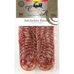 SALCHICHÓN IBÉRICO LONCH CAMPO TIERRA 100 GR C/P