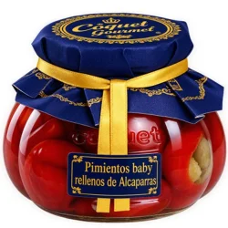 PIMIENTOS BABY RELLENOS  ALCAPARRA/ANCHOA COQUET GOURMET240 GR