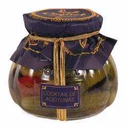 COCKTAIL DE ENCURTIDOS-ACEITUNAS COQUET GOURMET 240 GR