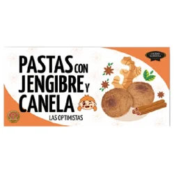 PASTAS «LAS OPTIMISTAS» JENGIBRE Y CANELA EL MESIAS 100 GR