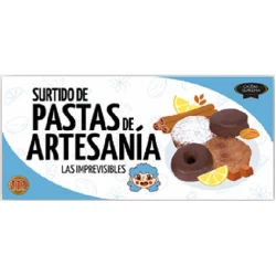 SURTIDO «LAS IMPREVISIBLES» PASTAS DE ARTESANÍA EL MESIAS 100 GR