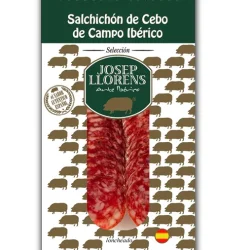 SALCHICHÓN IBÉRICO CEBO LONCH JOSEP LLORENS 75 GR C/P