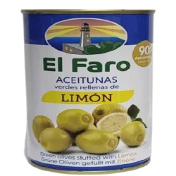 ACEITUNA MANZANILLA RELLENA LIMON EL FARO 3800 GR