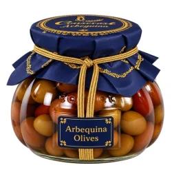 ACEITUNA ARBEQUINA CON TOMILLO COQUET GOURMET 240 GR
