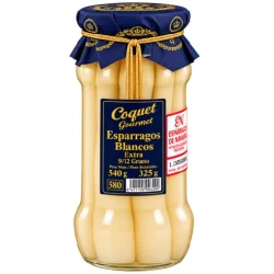ESPÁRRAGO DE NAVARRA I.G.P. 9/12 COQUET GOURMET 540 GR