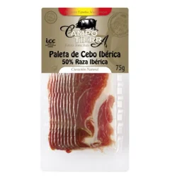 PALETA DE CEBO IBÉRICO 50% RAZA IBÉRICA CAMPO TIERRA LONC. 75G