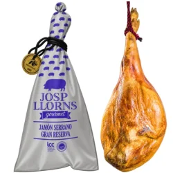 JAMÓN SERRANO GRAN RESERVA JOSEP LLORENS PZA 8 KG APROX