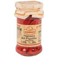 PIQUILLO ENTERO EXTRA COQUET ART 270 GR