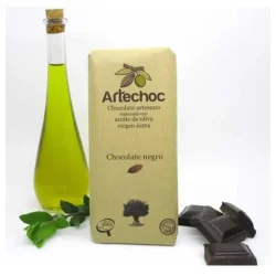 CHOCOLATE NEGRO ARTESANAL CON AOVE 105 GR