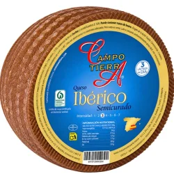 QUESO IBÉRICO CAMPO TIERRA M SEMICURADO LP 3KG