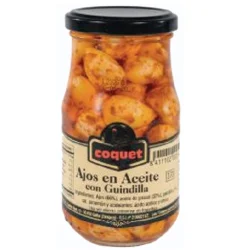 AJOS EN ACEITE CON GUINDILLA COQUET 345 GR