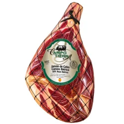 JAMÓN DE CEBO DE CAMPO 50% RAZA IBÉRICA DESHUESADO MONDON CAMPO TIERRA, PZA 5,7KG APROX